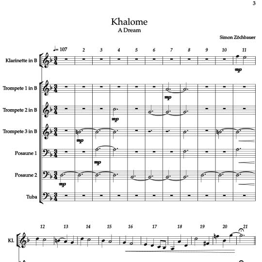 Noten - Khalome - A Dream Finale